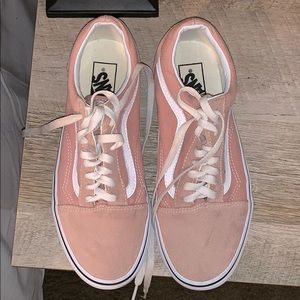 Old school light pink shoes